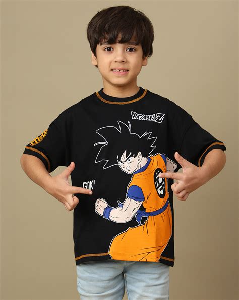GOKU Printed Oversized Tshirt For Boys – Kidsville