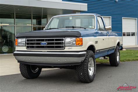 1989 Ford F-150 Blue & White "Brick Nose" - Mount Zion Offroad