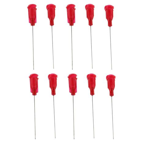 E-outstanding 10pcs Dispensing Needle with Luer Lock 25 Gauge 1.5 Inch ...
