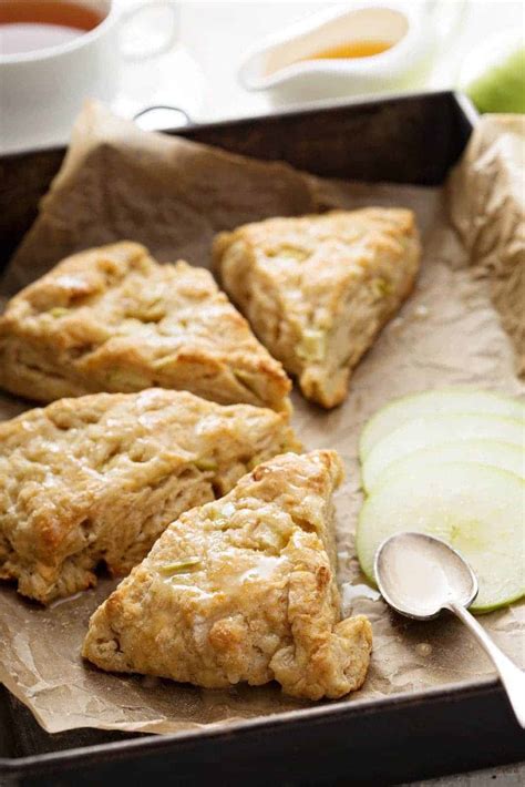 Apple Scone Recipe - The Kitchen Magpie