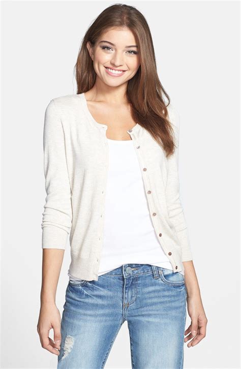 Womens Petite Cardigan Cream at Judy Dittman blog