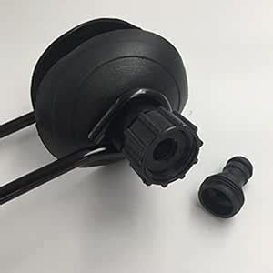 LOSA Round Muff Motor Flusher for Boats Flush Away Sand/Salt Outboard ...