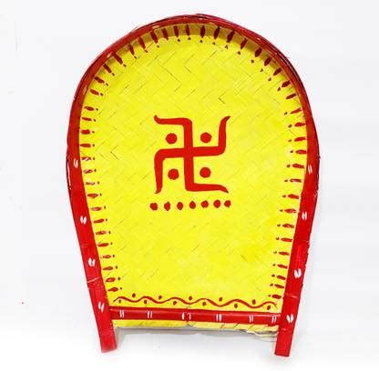 Rupsaghor Bamboo Painted Kulo for Wedding | Festival Puja Ritual ...