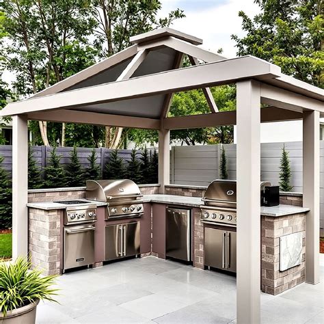 25 Outdoor Kitchen Gazebo Design Ideas You’ll Love