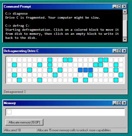 Image result for Windows 95 Defrag