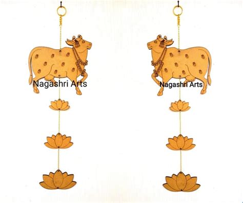 Brand Zero Pichwai Cow Cutouts Combo of Face Facing Right Side And Face ...