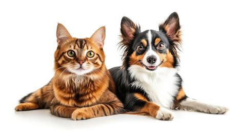 View of cats and dogs being friends | AI-generated image