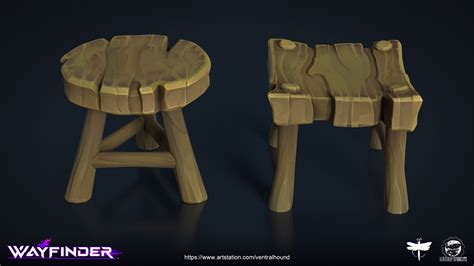 ArtStation - Wayfinder | Props | Prop design, Props art, Wooden room