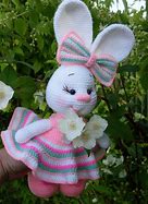 Image result for Crochet Bunny Plush
