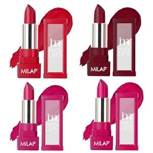 Buy MILAP Matte Stick Lipstick, Long lasting lipsticks, Lipstick for ...