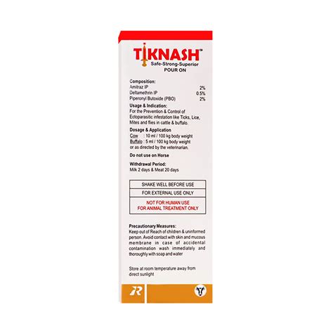 Tiknash: Safe, Strong, Superior Pour On | Rodec Pharma