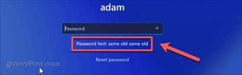 Image result for Password Service Windows 11 Not Working