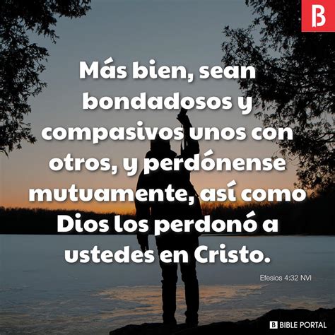 Efesios 4:32 NVI - Bible Scripture Image - Bible Portal