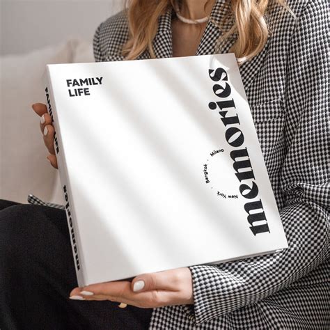Unique Coffee Table Book Family Photo Album Memories, Handmade Family ...