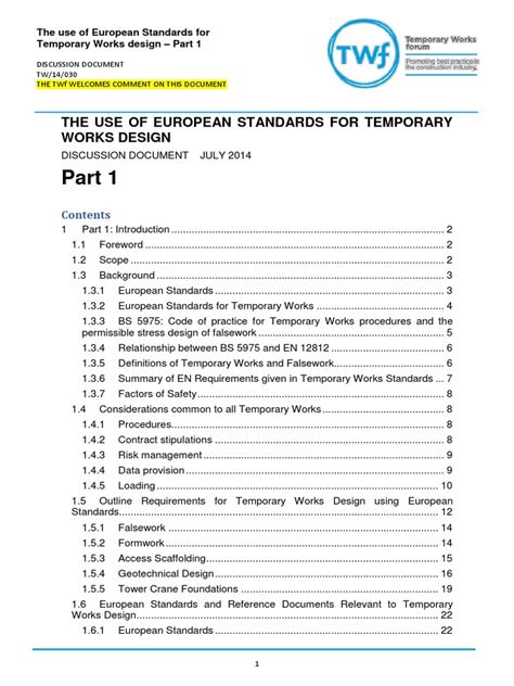 Image result for Temporary Works Design Template