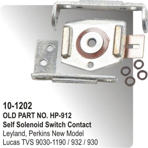 Self Solenoid Switch Contact Set Leyland, Perkins New Model equivalent ...