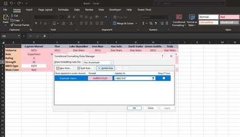 Image result for Excel Conditional Formatting for Duplicates Ulternating Color