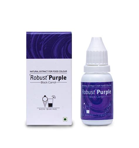 ROBUST PURPLE COLOUR | PLANT BASED FOOD COLOURING | 10g | NON-BAKING ...