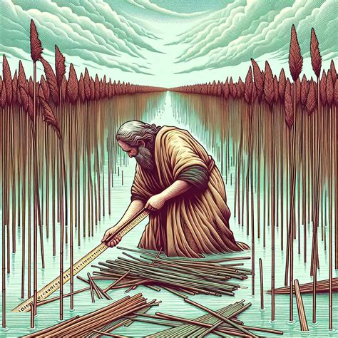 Ezekiel 42:17 Artwork | Bible Art