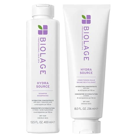 Amazon.com: Biolage Hydra Source Shampoo & Conditioning Balm Set ...