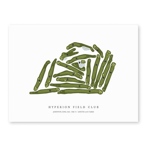 Hyperion Field Club | Golf Course Map