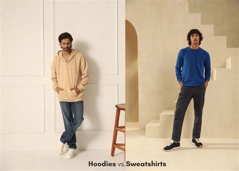 Hoodies vs Sweatshirts: Differences in Style and Fabric
