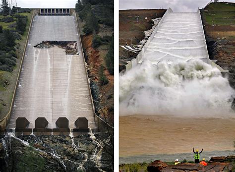 Oroville Dam spillway passes first major test since repairs