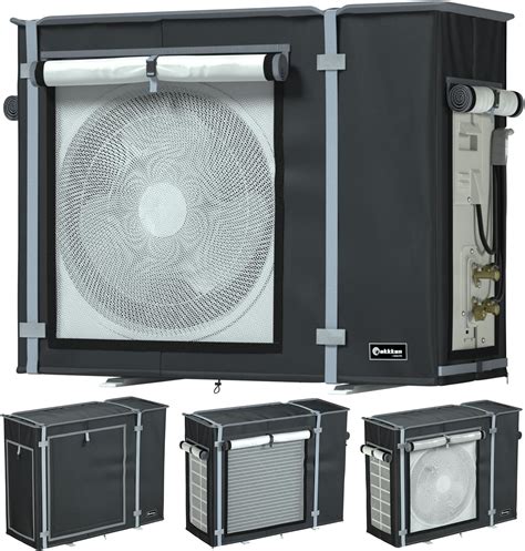 Amazon.com: KLOLKUTTA Mini Split Air Conditioner Covers, Windproof ...