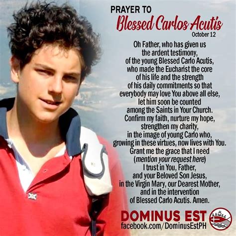 Blessed biographies carlo acutis future patron saint of the internet ...