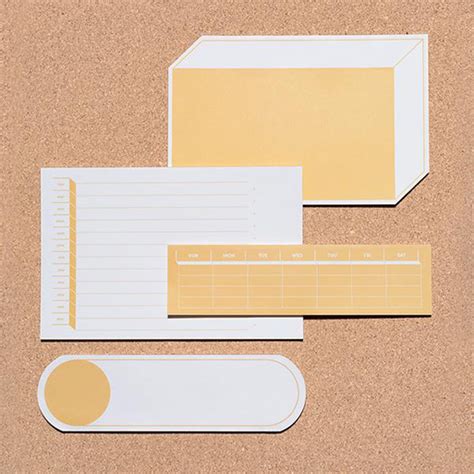 Weekly Desk Notepad — ACCESSORIES -- Better Living Through Design