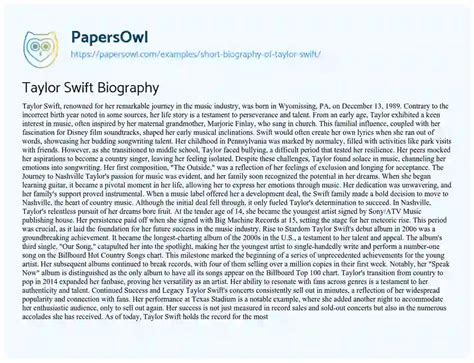 Simple Biography Examples 的图像结果