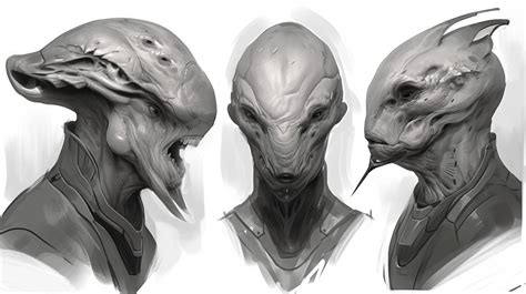 Image result for Alien Drawing Reference