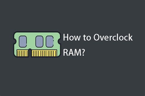 +How to Over Clock RAM PC 的图像结果