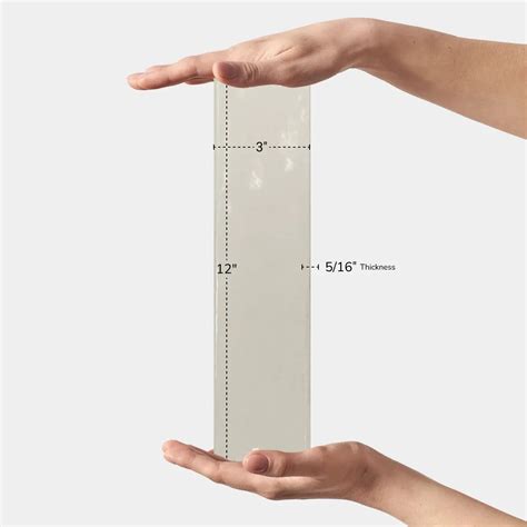 Home / Light Gray 3x12 Glossy Ceramic Subway Tile