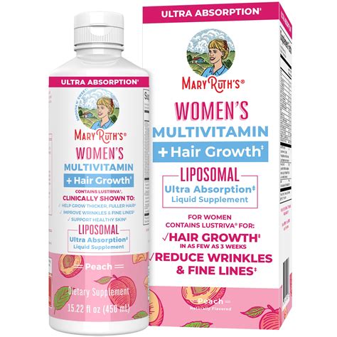 Women's Multivitamin + Lustriva Hair Growth Liposomal – MaryRuth Organics