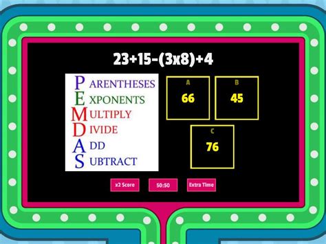 Image result for PEMDAS Math Games