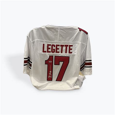 Xavier Legette Signed Custom White Jersey w/PSA cert – Palmetto Autographs