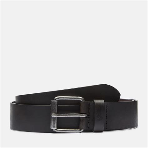 40mm Leather Belt for Men in Dark Brown