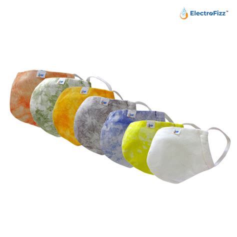 ElectroFizz Reusable 3-Layered Anti-Pollution Outdoor Cotton Masks, Pa ...