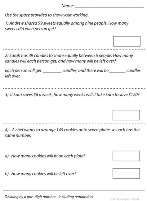 Image result for How to Divide One Digit Numbers