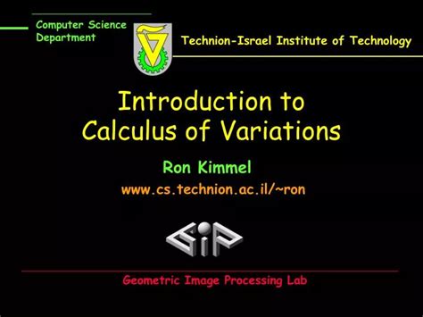 Image result for Calculus of Variations Introduction