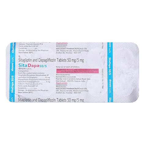 Sitadapa 50 mg/5 mg -Strip of 10 Tablets : Amazon.in: Health & Personal ...