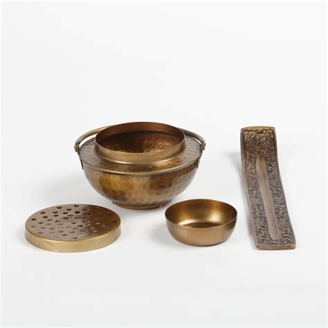 Buy Vrindawan Loban Dhuni and Incense Stick Holder from Home Centre at ...