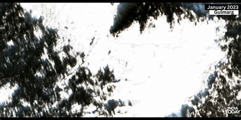 Kashmir's winter wipeout: Shocking satellite snaps show no snow in ...