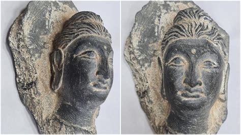 अटारी में दूसरी और तीसरी ईस्वी की बुद्ध की मूर्ति की गई जब्त - Seizure ...