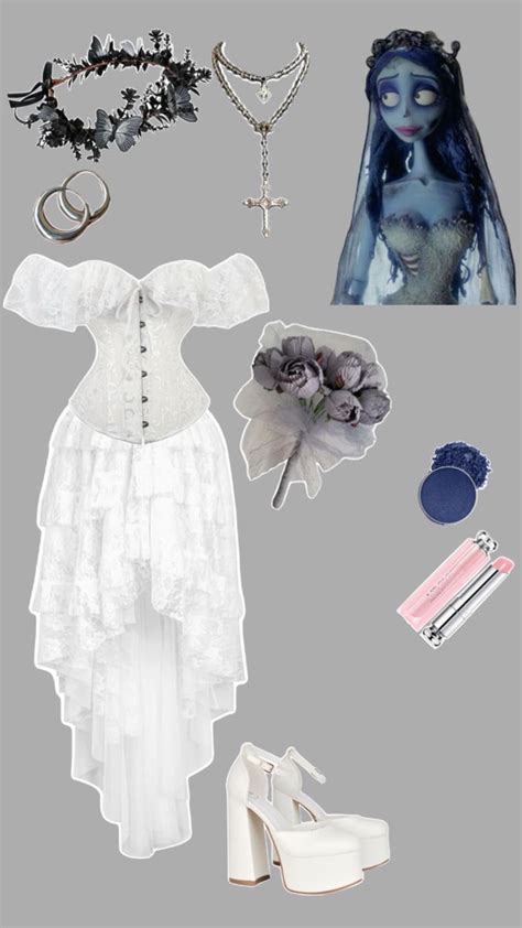 Image result for Corpse Bride Outfit Movie