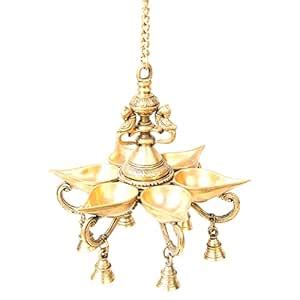 Fabindia Mehnoor Casted Oil Lamp : Amazon.in: Home & Kitchen