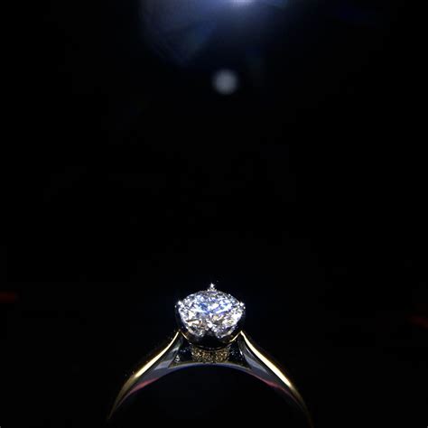 0.8CT diamond ring 【Morning Star•珠宝定制】80分F色钻石戒指 | Jewelry, Heart ring ...