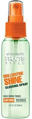 GARNIER Fructis Style Brilliantine Shine Glossing Spray, 3 fl. oz. Hair ...