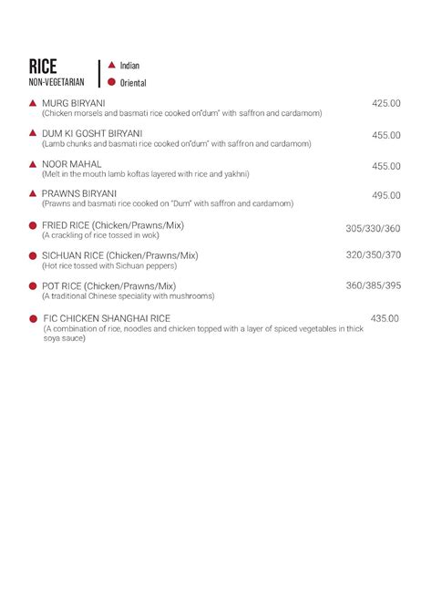 Menu at Feast India Co. Awadhi & Asian Restaurant, Pune